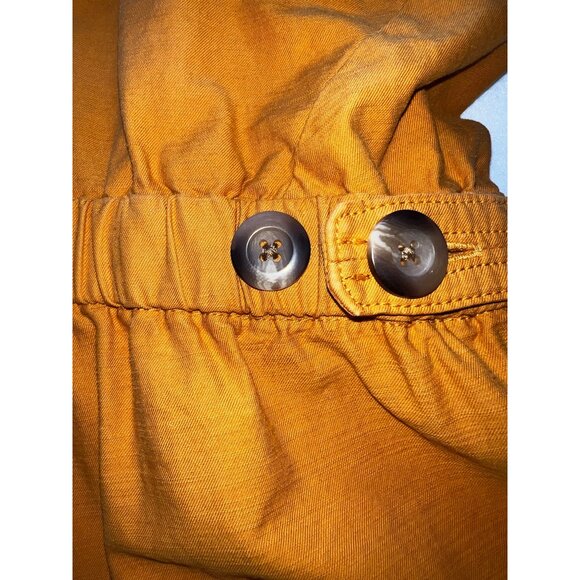 Everlane Womens Jumpsuit Organic Cotton Rust Size 6 Relaxed Fit Casual Wear - Picture 13 of 14